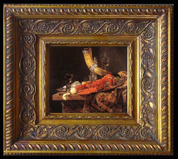 framed  Willem Kalf Still-Life with Drinking-Horn, Ta078